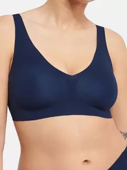 Бюстгальтер без косточек 2.0 Sloggi, синий