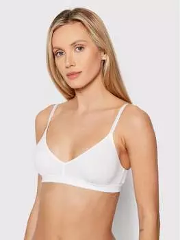 Бюстгальтер без косточек Aerie, белый
