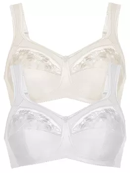 Бюстгальтер без косточек Anita Entlastungs BH Safina, цвет Weiss crystal