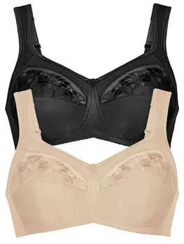 Бюстгальтер без косточек Anita Entlastungs BH Safina, цвет haut schwarz