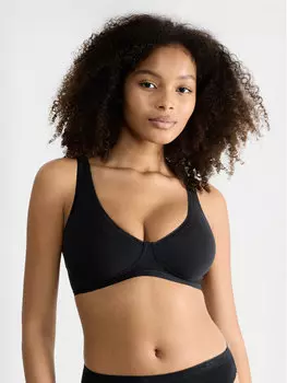 Бюстгальтер без косточек Basic 10222327 Sloggi, черный