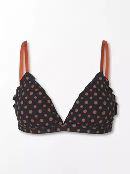 Бюстгальтер без косточек Becksndergaard, цвет dunkelblau/rot