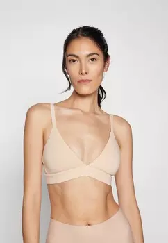 Бюстгальтер без косточек BRA Organic Basics, бежевый