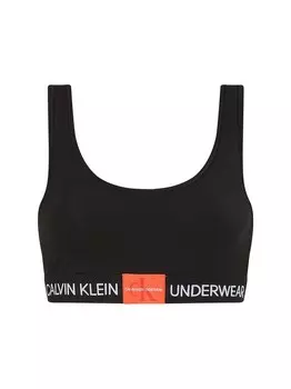 Бюстгальтер без косточек Calvin Klein, черный