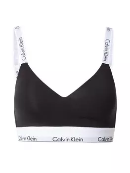 Бюстгальтер без косточек Calvin Klein, черный