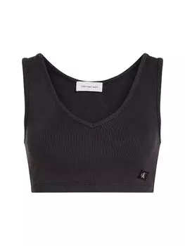 Бюстгальтер без косточек Calvin Klein Jeans, черный