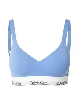 Бюстгальтер без косточек Calvin Klein Underwear, светло-синий