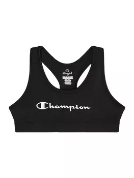 Бюстгальтер без косточек Champion Authentic Athletic Apparel, черный
