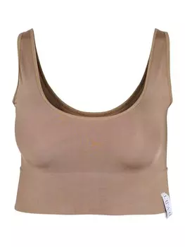 Бюстгальтер без косточек Devoted by Zizzi LANVIM, темно-бежевый