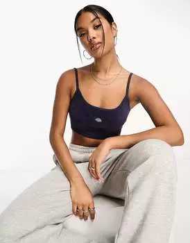 Бюстгальтер без косточек Dickies Dubai Grove темно-синего цвета