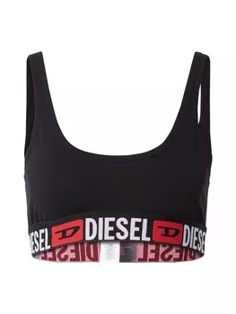 Бюстгальтер без косточек DIESEL UFSB-ORIBA, черный