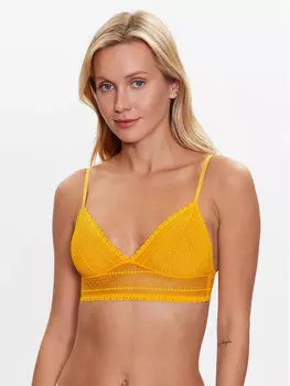 Бюстгальтер без косточек Dkny, желтый