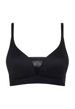 Бюстгальтер без косточек "easy bliss" кружевной Chantelle, черный