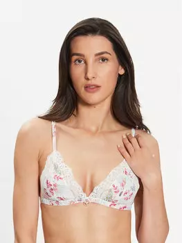 Бюстгальтер без косточек Emporio Armani Underwear, экрю