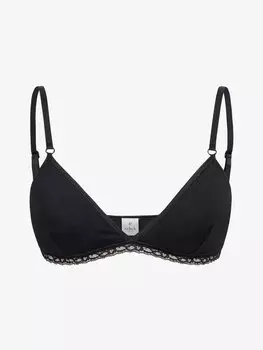 Бюстгальтер без косточек Erlich Textil BH mit Spitzenbund Merle mit, черный
