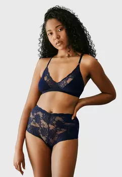 Бюстгальтер без косточек Erlich Textil BH mit Spitzencup CLARA, морской