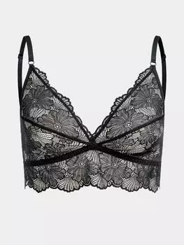 Бюстгальтер без косточек Erlich Textil, черный