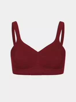 Бюстгальтер без косточек Erlich Textil Minimizer BH Henriette, цвет weinrot