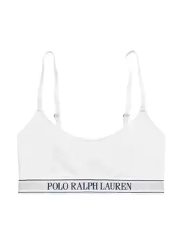 Бюстгальтер без косточек Essentials Polo Ralph Lauren, цвет white cloud