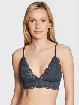 Бюстгальтер без косточек Etam, серый