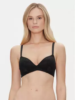 Бюстгальтер без косточек EW000444 AF10880 FC027 Emporio Armani Underwear, черный