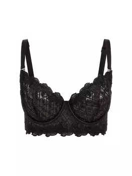 Бюстгальтер без косточек GUESS Ebby, черный
