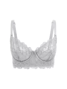 Бюстгальтер без косточек GUESS Ebby, серый