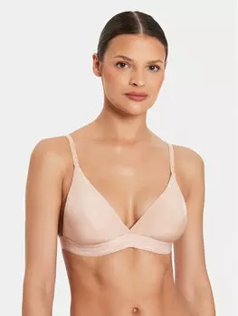 Бюстгальтер без косточек Guess, коричневый