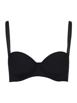 Бюстгальтер без косточек Hanro Schalen BH Allure Bandeau, черный