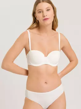 Бюстгальтер без косточек Hanro Schalen BH Allure Bandeau, белый