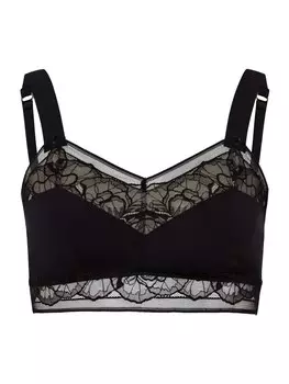 Бюстгальтер без косточек Hanro Selma, черный