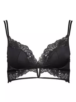 Бюстгальтер без косточек Hunkemller Bgelloser BH, черный