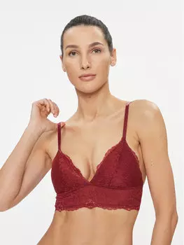 Бюстгальтер без косточек Hunkemller, красный