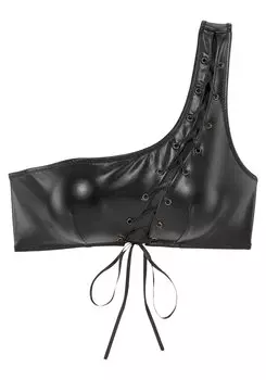 Бюстгальтер без косточек JETTE Bralette BH, черный