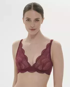 Бюстгальтер без косточек Karma Simone Prle, гранатовый