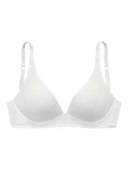 Бюстгальтер без косточек LASCANA, белый