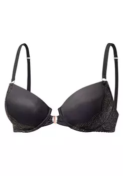 Бюстгальтер без косточек LASCANA Neckholder BH, цвет schwarz bronzefarben