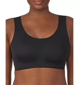 Бюстгальтер без косточек Le Mystre гладкой формы, черный