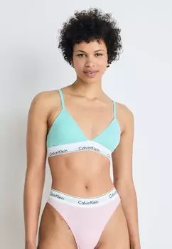 Бюстгальтер без косточек LIGHTLY LINED ICON Calvin Klein Underwear, кремовый