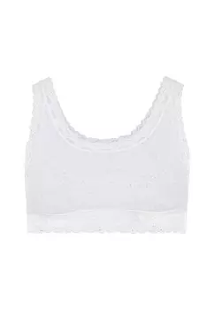 Бюстгальтер без косточек LSCN by LASCANA, белый