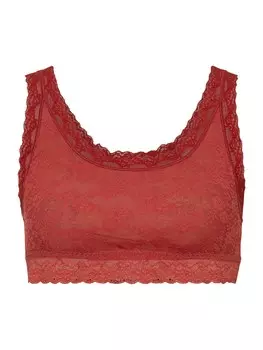 Бюстгальтер без косточек LSCN by LASCANA, красный