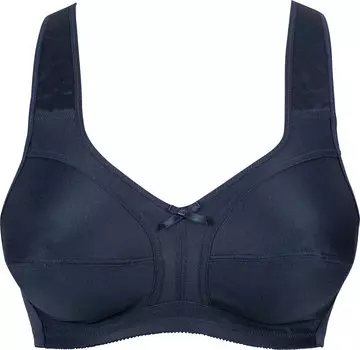 Бюстгальтер без косточек Naturana BH ohne Bgel 2er Pack, темно синий