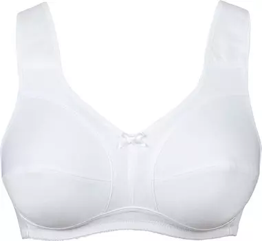 Бюстгальтер без косточек Naturana BH ohne Bgel 2er Pack, белый