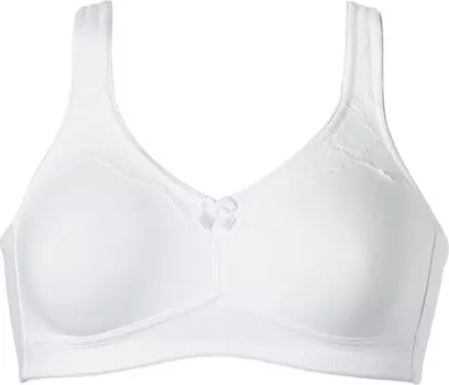 Бюстгальтер без косточек Naturana BH ohne Bgel, белый