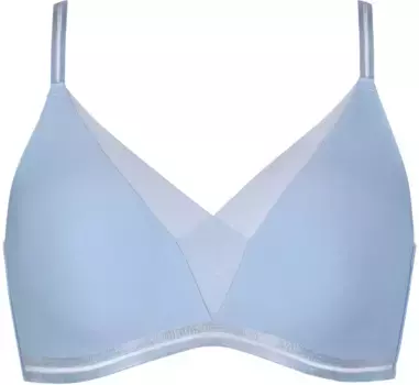 Бюстгальтер без косточек Naturana, чашка B-D, хорошая посадка, гарантированная идеальная посадка, цвет Swimming Pool