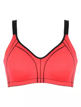 Бюстгальтер без косточек Naturana Minimizer BH, красный