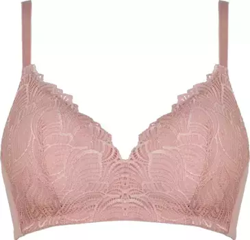 Бюстгальтер без косточек Naturana "мягкий бюстгальтер с чашками", хорошая посадка, гарантирует идеальную посадку, цвет Pink Rose