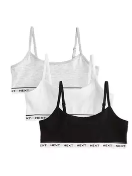 Бюстгальтер без косточек Next, цвет mottled grey/Black/White