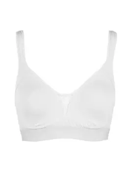 Бюстгальтер без косточек Nina von C. Komfort Soft BH, белый
