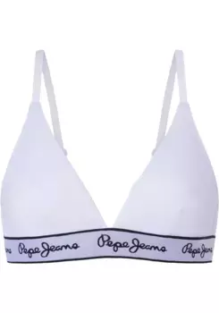 Бюстгальтер без косточек Pepe Jeans, белый